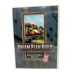 Dream Plan Build Bruce Carpenter Burlington Northern Santa Fe DVD Great Layouts